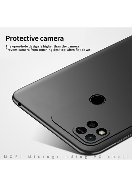 Xiaomi Redmi Için Kalkan 10A Mat Yüzey Sert Pc Kapağı Strap-Rose Gold ile Çizgiye Karşı Çizgiye Karşı Kamera Koruma Kılıfı (Yurt Dışından) fırsatları