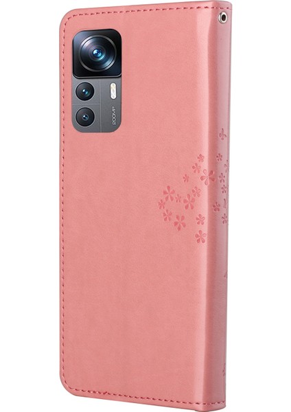 Xiaomi 12T 5g/redmi K50 Ultra 5G/12T Pro 5g Pu Deri Deri Baskılı Baykuş Ağacı Desen Kılıf Anti-Çizelge Cüzdan Stand Manyetik Toka Kapak-Pembe (Yurt Dışından) indirimleri