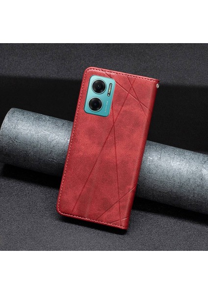 Xiaomi Için Redmi Note 11E 5g/redmi 10 5g/redmi 10 Prime+ 5g Baskı Pot Deri Kart Tutucu Stand Telefon Kılıfı (Yurt Dışından)