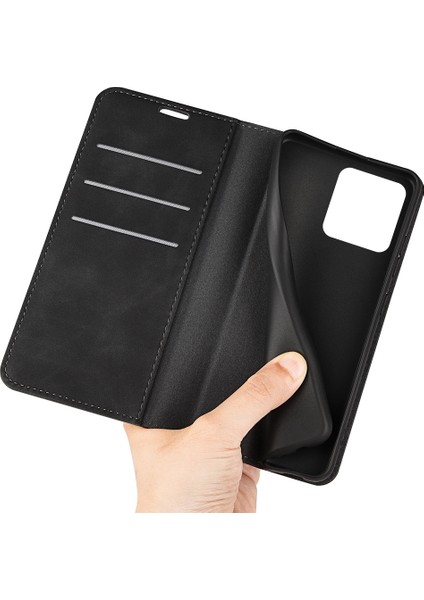 Xiaomi Için Redmi 10A Cilt Touch Duygu Deri Kapak Otomatik Kapatma Cüzdan Stand-Black ile Manyetik Telefon Kılıfı (Yurt Dışından) indirimleri