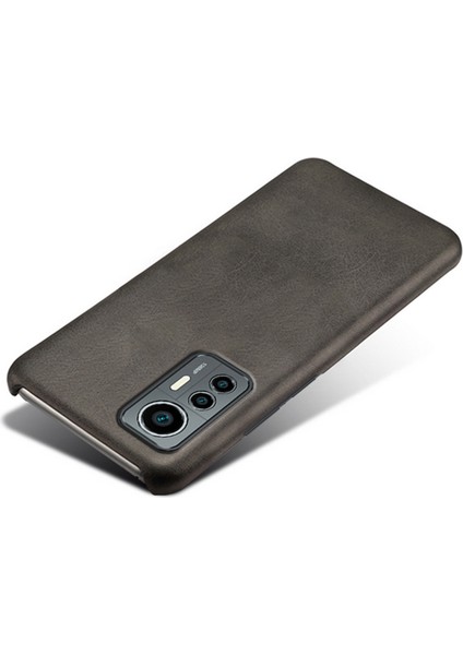 Xiaomi Için 12 Lite 5g Giyim Dayanıklı Buzağı Dokulu Pu Deri Kaplama Sabit Pc Anti Drop Cep Telefon Kılıfı Kapak Black (Yurt Dışından) modelleri