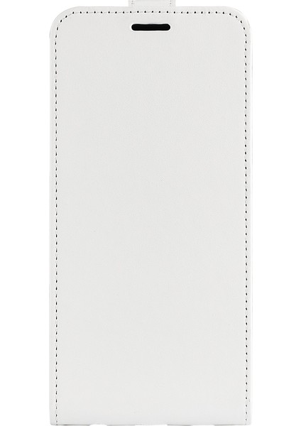Xiaomi Için 12 Lite Dikey Flip Case ile Kart Yuvası Çılgın At Dokusu Damla Damla Dirençli Manyetik Toka Pu Deri Telefon Kapak-Beyaz (Yurt Dışından) fırsatları