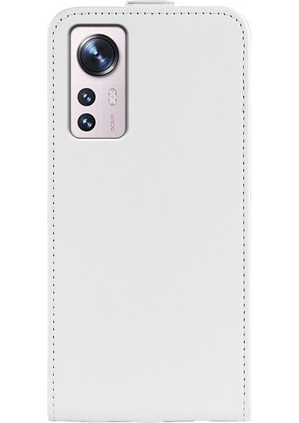 Xiaomi Için 12 Lite Dikey Flip Case ile Kart Yuvası Çılgın At Dokusu Damla Damla Dirençli Manyetik Toka Pu Deri Telefon Kapak-Beyaz (Yurt Dışından) indirimleri
