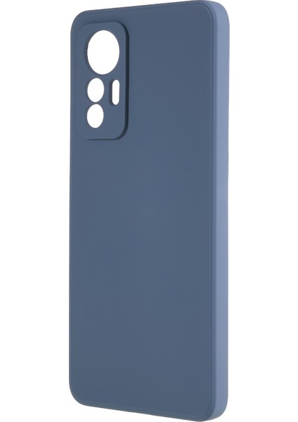 Xiaomi Için 12 Lite 5g Ka Tpu Telefon Şok Geçirmez Kılıf Fiber Astar Koruyucu Kapak-Lavanta Gri (Yurt Dışından)