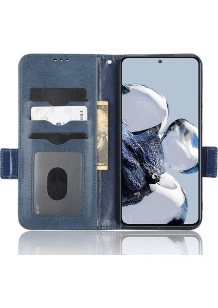 Xiaomi 12T Pro 5g Için Baskılı Üçgen Desen Standı Stand Anti-Çizelge Telefon Kılıfı (Yurt Dışından) modelleri