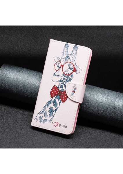 Xiaomi Redmi A1 4g/a2 4g/a1+ 4g/a2+ 4g/poco C50 4g Cüzdan Kılıfı Düşüş Pu Deri Deri Manyetik Kapatma Deseni Flip Stand Telefon Kapağı Gülfe (Yurt Dışından) fırsatları