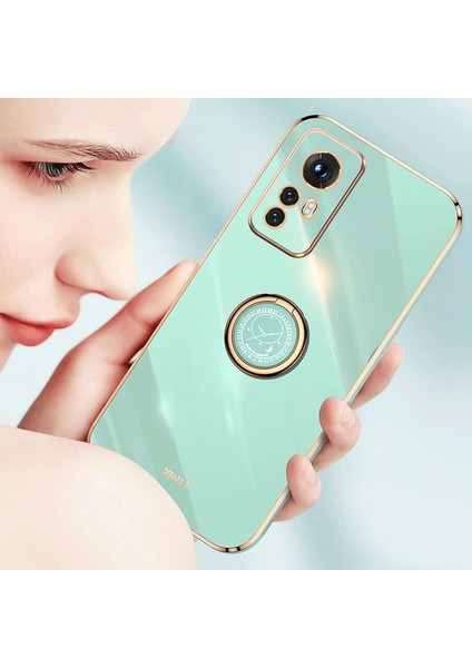 Xiaomi 12 Lite 5g Için Xinli Elektrapan Telefon Kılıfı, Kickstand-White ile Damla Kanıtı Tpu Kapağı (Yurt Dışından) modelleri