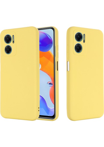 Xiaomi Için Redmi 10 5g/redmi 10 Prime+ 5g/redmi Not 11E 5g Sıvı Silikon Kılıf Yumuşak Mikrofiber Astar As Anti-Dirt Koruyucu Koruyucu Koruyucu Kabuk (Yurt Dışından) fiyatları