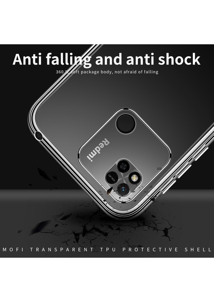 Xiaomi Redmi 10C 4g/redmi 10 Güç Yumuşak Tpu Kapağı Şeffaf Fall Anti-Fall Şok Geçirmez Telefon Kılıfı (Yurt Dışından) indirimleri