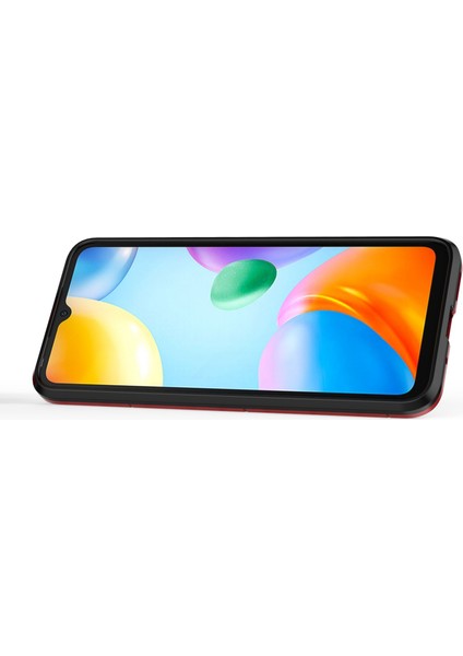 Xiaomi Redmi 10C Için Ring Tutucu Kickstand Telefon Kılıfı, Yumuşak Tpu+Sabit Pc Damla Geçirmez Koruyucu Kapak-Kırmızı (Yurt Dışından) indirimleri