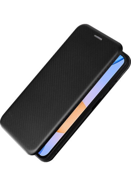 Xiaomi Redmi Için 11 Prime 4g Karbon Fiber Doku Manyetik Pu Deri Deri Anti-Sracratch Anti-Sracratch Kılıf Kartı Yuvası Stand Cep Telefonu Kapak Black (Yurt Dışından) indirimleri