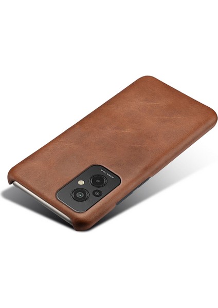 Xiaomi Redmi Için 11 Prime 4g Buzağı Dokulu Pu Deri Kaplamalı Pc Koruyucu Kapak Şok Geçirmez Telefon Geri Brown (Yurt Dışından) modelleri
