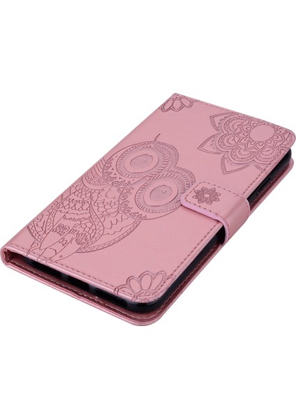 Xiaomi Için Poco F4 5g/redmi K40S 5g Baykuş Çiçek Deseni Baskılı Manyetik Toka Standı Pu Deri Telefon Cüzdan Kapak Kapak Çizgi Altın (Yurt Dışından) fiyatları