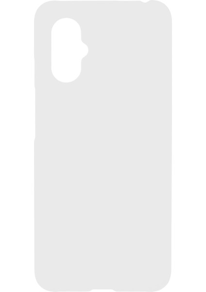 Xiaomi Poco M4 5g Için Cep Telefonu Geri Kılıfı, Ka Glossy Yüzey Kalıp Olmayan Cep Telefonu Kabuğu Kapak-Beyaz (Yurt Dışından)