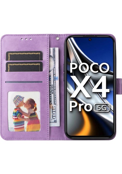 Xiaomi Poco X4 Pro 5g Pu Deri Deri Flip Cüzdan Kılıf Ayçiçeği Baskılı Stand Kitaplık Magnetik Koruyucu Kapak (Yurt Dışından) fiyatları