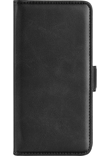 Xiaomi Için Poco F4 5g/redmi K40S 5g Çift Manyetik Toka Telefon Kapağı Dokulu Pu Deri Tpu Kılıfı Cüzdan Stand-Black (Yurt Dışından) indirimleri
