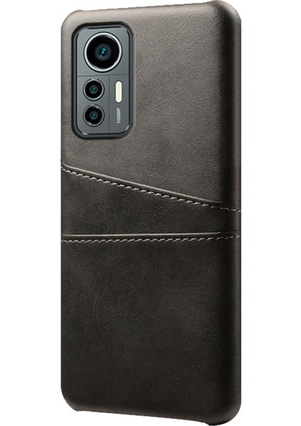 Xiaomi Için 12 Lite 5g Çift Kart Yuvalı Pu Deri Kaplamalı Sabit Pc Anti-Çizelge Kabuk Black Için (Yurt Dışından) fiyatları