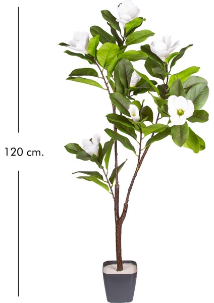 Yapay Manolya Ağacı Gerçek Dokulu 120 Cm.