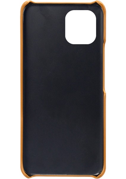 Xiaomi Redmi A1 4g/a2 4g Anti-Çizelge Anti-Slatch Telefon Kılıfı Pu Deri Deri Sabit Pc Koruma Koruyucu Telefon Kapağı Çift Kart Yuvası-Yörünge (Yurt Dışından)