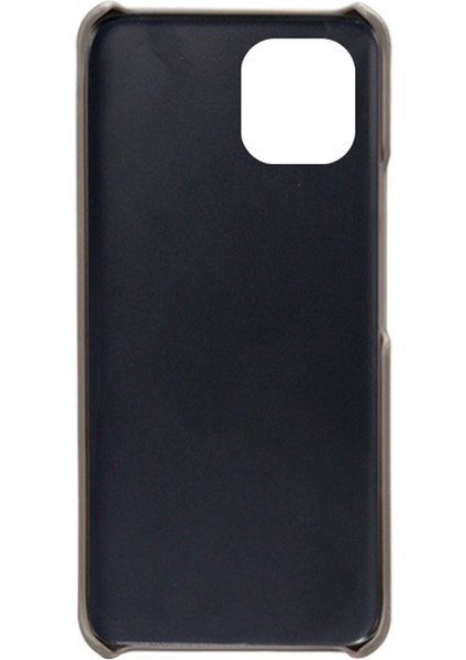 Xiaomi Için Redmi A1 4g/a2 4g Çizgiye Dönüş Anti-Çizelge Telefon Kılıfı Pu Deri Deri Sabit Pc Koruma Koruyucu Telefon Kapağı Çift Kart Yuvası Gre (Yurt Dışından)