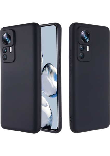 Xiaomi 12T 5g/redmi K50 Ultra 5g Sıvı Silikon Telefon Kılıfı Damla Koşullu Akıllı Telefon Koruyucu Kapak Strap-Black (Yurt Dışından) fiyatları