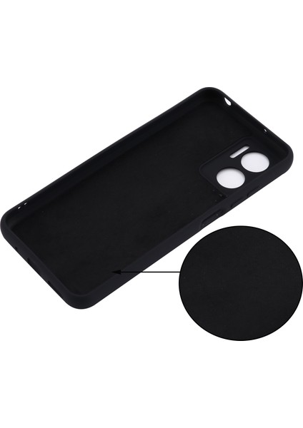 Xiaomi Redmi Için 11 Prime 5g Sıvı Silikon Yumuşak Astar Telefon Kılıfı Şok Geçirmez Telefon Kapağı Strap-Black (Yurt Dışından) fırsatları