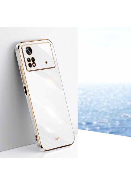 Xiaomi Poco Için Xinli X4 Pro 5g Yumuşak Tpu Telefon Kılıfı, Elektrokaplama Tam Kamera Lens Koruma Kapak-Beyaz (Yurt Dışından) indirimleri
