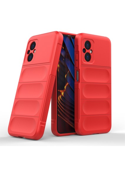 Xiaomi Poco M4 5g/poco M5 4g Çizgiye Karşı Çizgiye Yumuşak Tpu Absorpsiyon Cep Telefonu Koruma Kapak-Kırmızı (Yurt Dışından) indirimleri