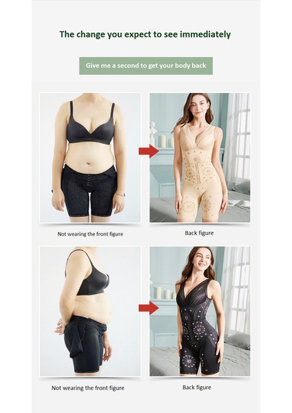 Göğüslü Geri-Take-Off Shapewear Tek Parça Karın, Bel ve Kalça (Yurt Dışından) fiyatları