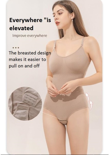 Kadın Artı Boyutu Kalça Kaldırma Korse Karın Tek Parça Iç Çamaşırı (Yurt Dışından) modelleri