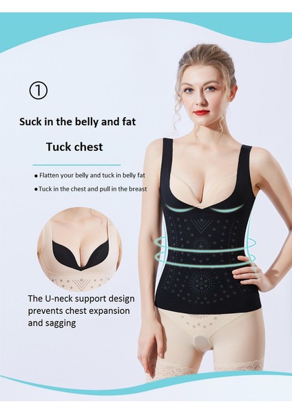 Karın, Bel, Dar, Büyük Boy Shapewear, Göğüs Desteği (Yurt Dışından) indirimleri
