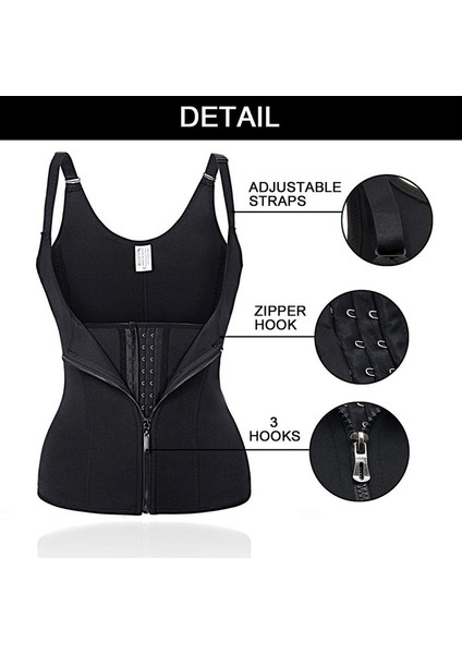 Spor Ayarlanabilir Üç Göğüslü Shapewear Korse (Yurt Dışından) indirimleri