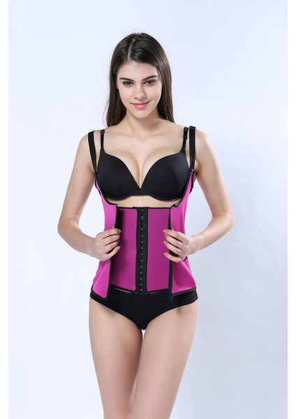 Spor Ayarlanabilir Üç Göğüslü Shapewear Korse (Yurt Dışından)