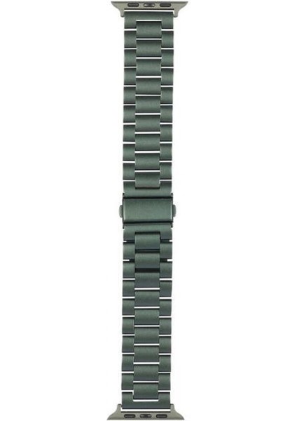 Casestreet Apple Watch Ultra 2 Kordon Metal Sıralı Kordon Bronz