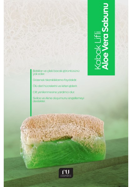 Doğal Kabak Lifli Aloe Vera Sabunu fiyatları