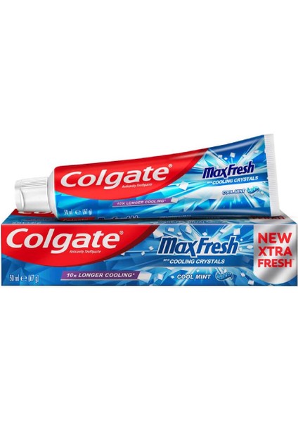Max Ferahlık Ferahlatıcı Kristaller Diş Macunu 50 ml