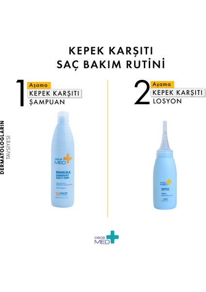 Manuka Dandruff Oil Hair Yağlı Kepeek Losyonu 75 ml
