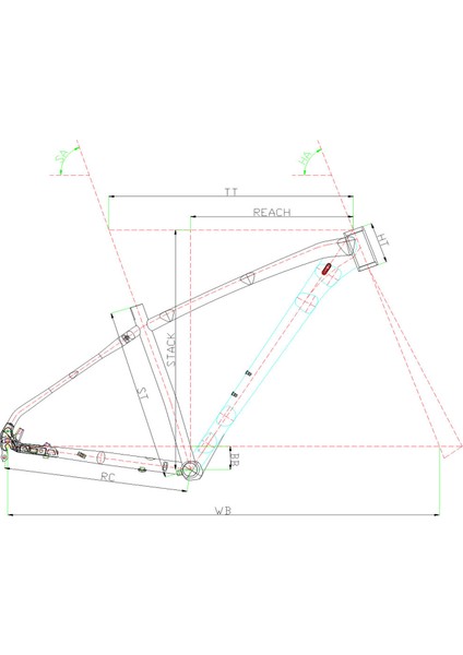 Daytona 730 27.5 Jant, 30 Vites, 44 Kadro Dağ Bisikleti (165 cm Üstü Boy)