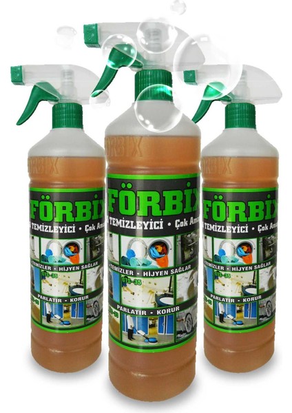 Forbix GTS 35 / Çok Amaçlı Temizleyici – 3 Adet
