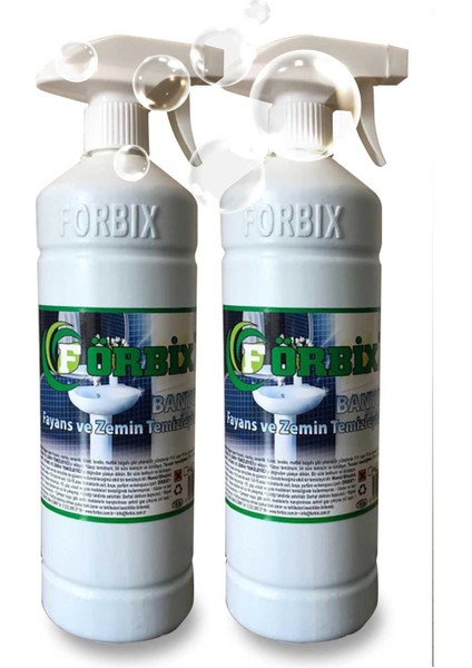 Forbix Banyo Fayans ve Zemin Temizleyici – 2 Adet