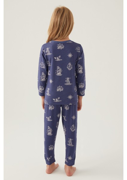 Lacivert Kız Çocuk Pijama Takımı indirimleri