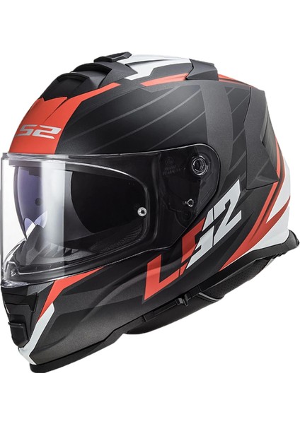 Stormm 2 Nerve Mat Siyah-Kırmızı Kask