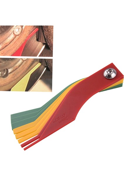 8'i 1 Arada Kalınlık Ölçer Ölçü Cetveli Aracı Otomotiv Fren Balatası Feeler Astarı (Yurt Dışından) fiyatları