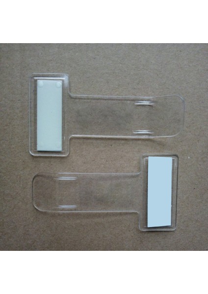 5 Adet Şeffaf Otopark Bilet Tutucu Klip Plastik Zamanlama Bilet Tutucu Araç Ön Camı Ön Cam Bilet Tutucu Yapışkan Bant ile (Yurt Dışından) modelleri