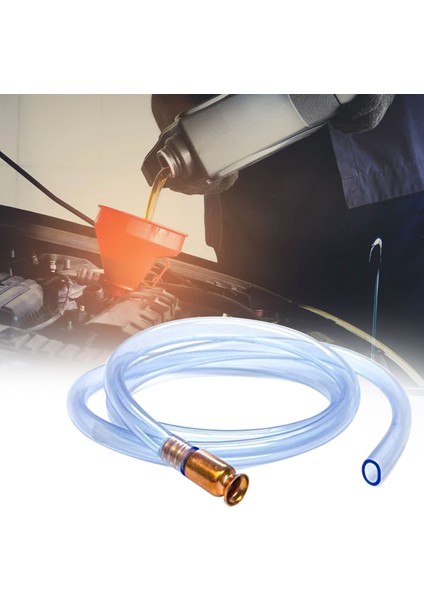 6ft Temizle Kendinden Emişli Sifon Jiggler Hortum Bakır Kafa Su Yakıt Güvenli Aktarma (Yurt Dışından) fırsatları