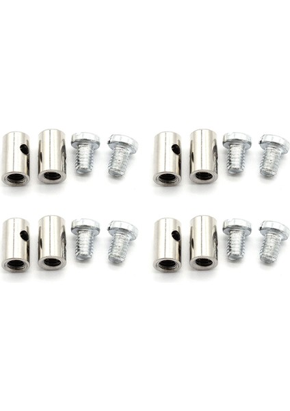 6 mm Lehimsiz Kablo Meme Motosiklet Bisiklet Motosiklet Araba Dört Tel 8 Paket (Yurt Dışından)