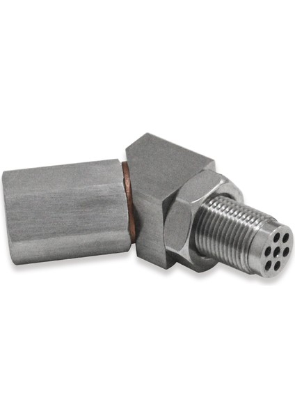 45 Derece O2 Oksijen Sensörü Genişletici Spacer Motor Işık Adaptörü Motor Işık Adaptörü Bung Aksesuarları M18 * 1.5 (Yurt Dışından) modelleri