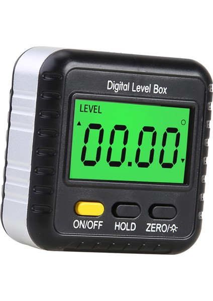 Dijital Açı Bulucu Ölçer 360 Derece Mini Dijital Iletki Inklinometre Manyetik Açı Küpü Inşaat Için LCD Ekranlı Elektronik Seviye Kutusu Otomobil Tamiri Marangoz Zanaatkar Ev (Yurt Dışından)