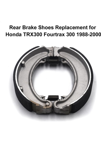 Honda TRX300 Fourtrax 300 1988-2000 Için Arka Fren Pabuçlarının Değiştirilmesi (Yurt Dışından) modelleri