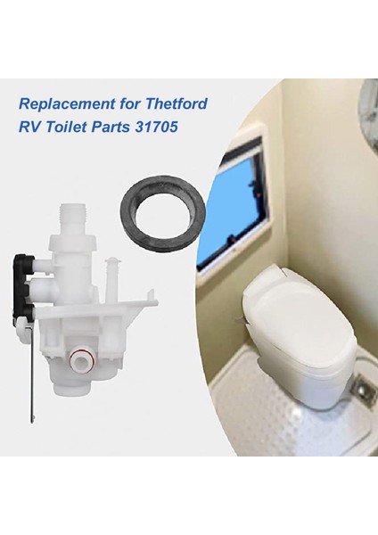 Thetford Aqua Magic V Yüksek ve Düşük Model Rv Tuvalet Parçaları 31705, 31688 31687 31683 Için Rv Tuvalet Su Vanası Değiştirme Kiti Değiştirme (Yurt Dışından) fırsatları